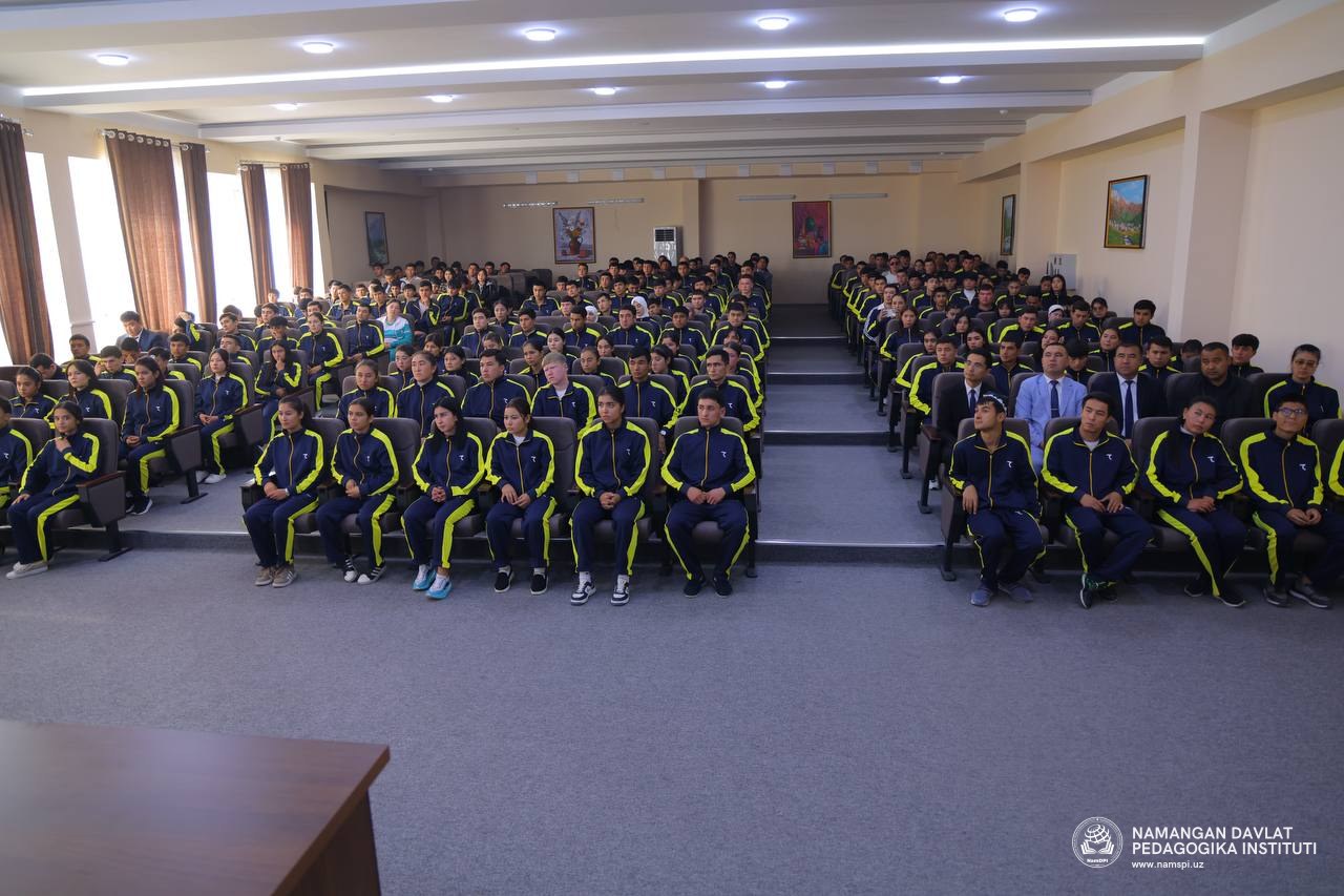PARA OSIYO O‘YINLARI SOVRINDORI NAMANGAN DAVLAT PEDAGOGIKA INSTITUTIDA TANTANALI KUTIB OLINDI
