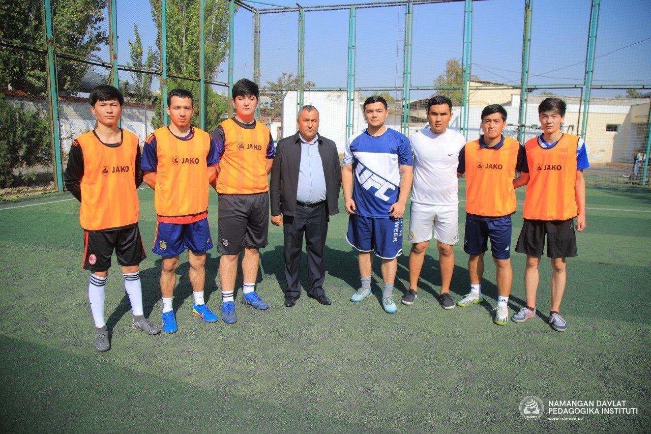 "BESH TASHABBUS OLIMPIADASI" DOIRASIDA MINI FUTBOL BO‘YICHA INSTITUT BOSQICHI O‘TKAZILDI