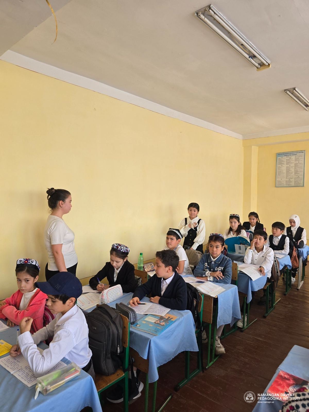 4+2 amaliyoti : Bo'lajak pedagoglar amaliyotda