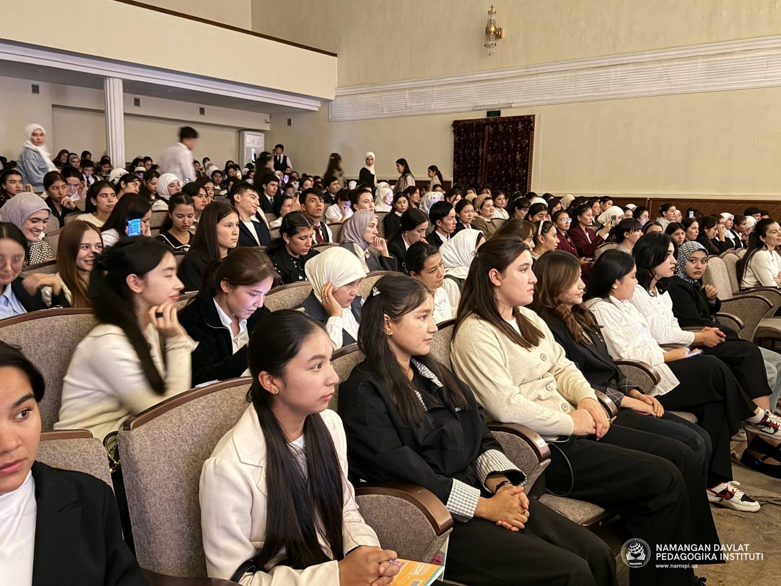 YOSHLAR KUNI DOIRASIDA — TEATR SARI MA’RIFIY TASHRIF