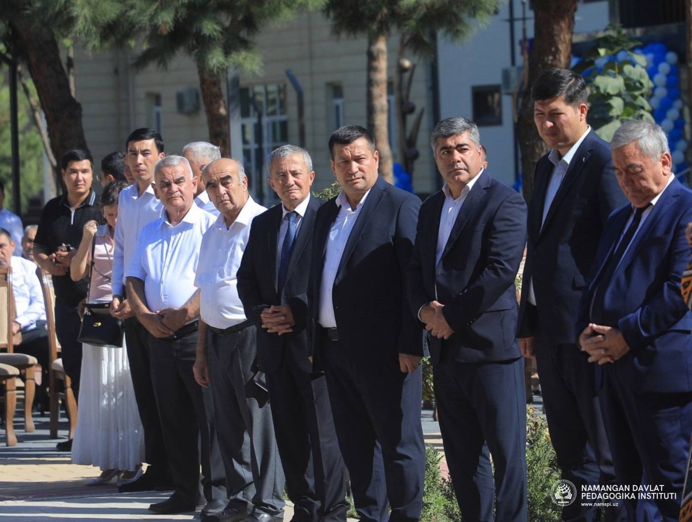 Mustaqillikning 35 yilligi arafasida NamDPIda yangi ta’lim va innovatsion maskanlar foydalanishga topshirildi