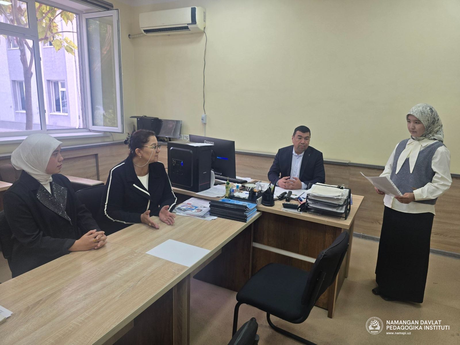 AMALIYOT JARAYONI: BO‘LAJAK O‘ZBEK TILI O‘QITUVCHILARINING KASBIY MAHORATI KUZATILDI