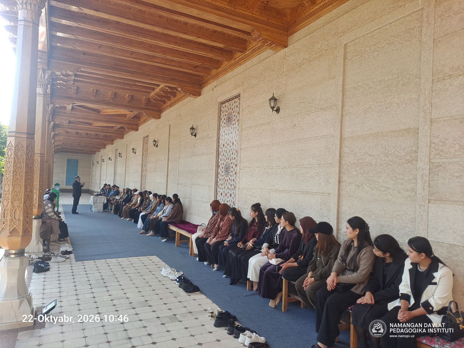 TALABALAR SULTON UWAYS QARONIY ZIYORATGOHIGA TASHRIF BUYURISHDI