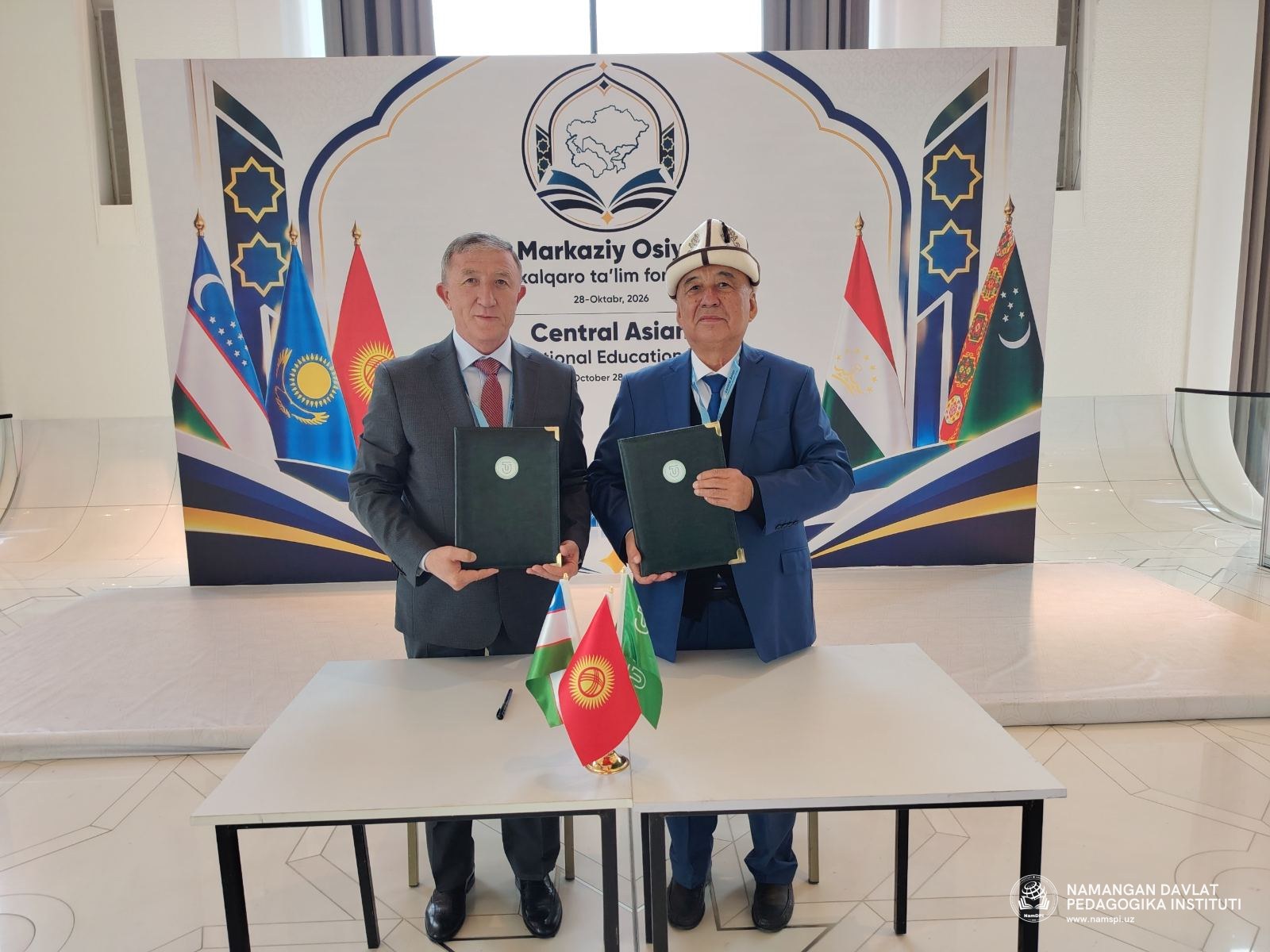 NAMDPI XALQARO HAMKORLIK ALOQALARINI YANADA KENGAYTIRMOQDA