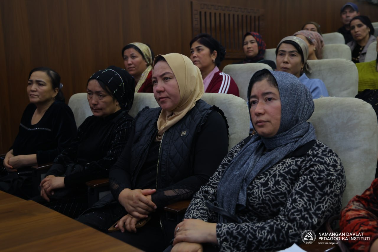 NAMDPIda OTA-ONALAR YIG‘ILISHI TASHKIL ETILDI