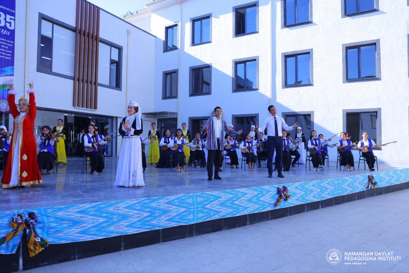 Mustaqillikning 35 yilligi arafasida NamDPIda yangi ta’lim va innovatsion maskanlar foydalanishga topshirildi