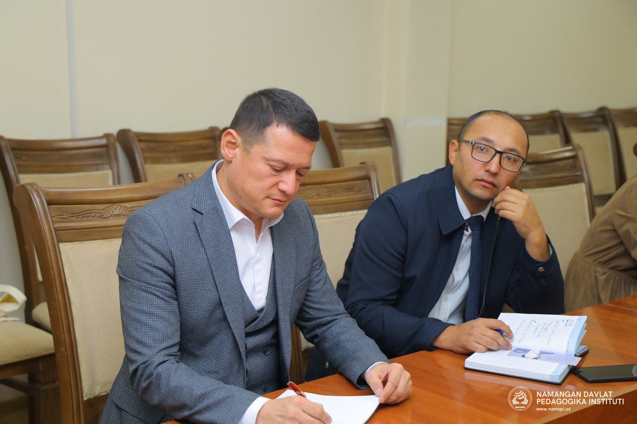 Namangan davlat pedagogika institutida DAAD bilan hamkorlik: Navbatdagi OnSET imtihonlari va ōquv seminari ōtkazildi