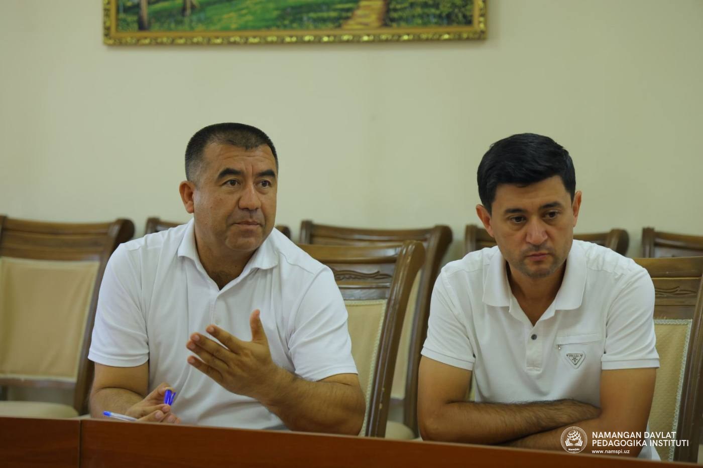 Tyutorlik lavozimi uchun tanlov o‘tkazildi