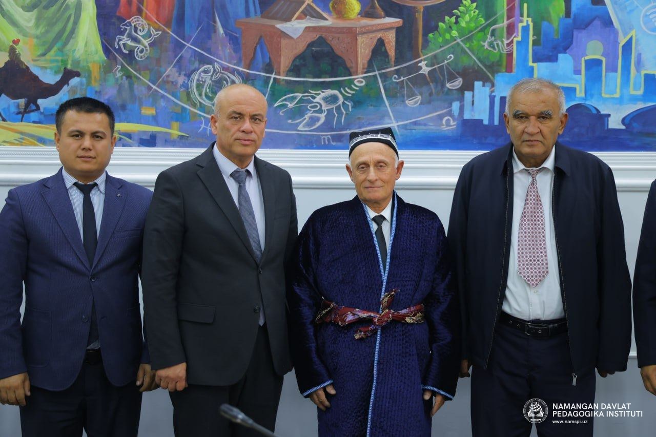 Namangan davlat pedagogika institutida turkiyalik professor bilan ilmiy-ma’rifiy uchrashuv