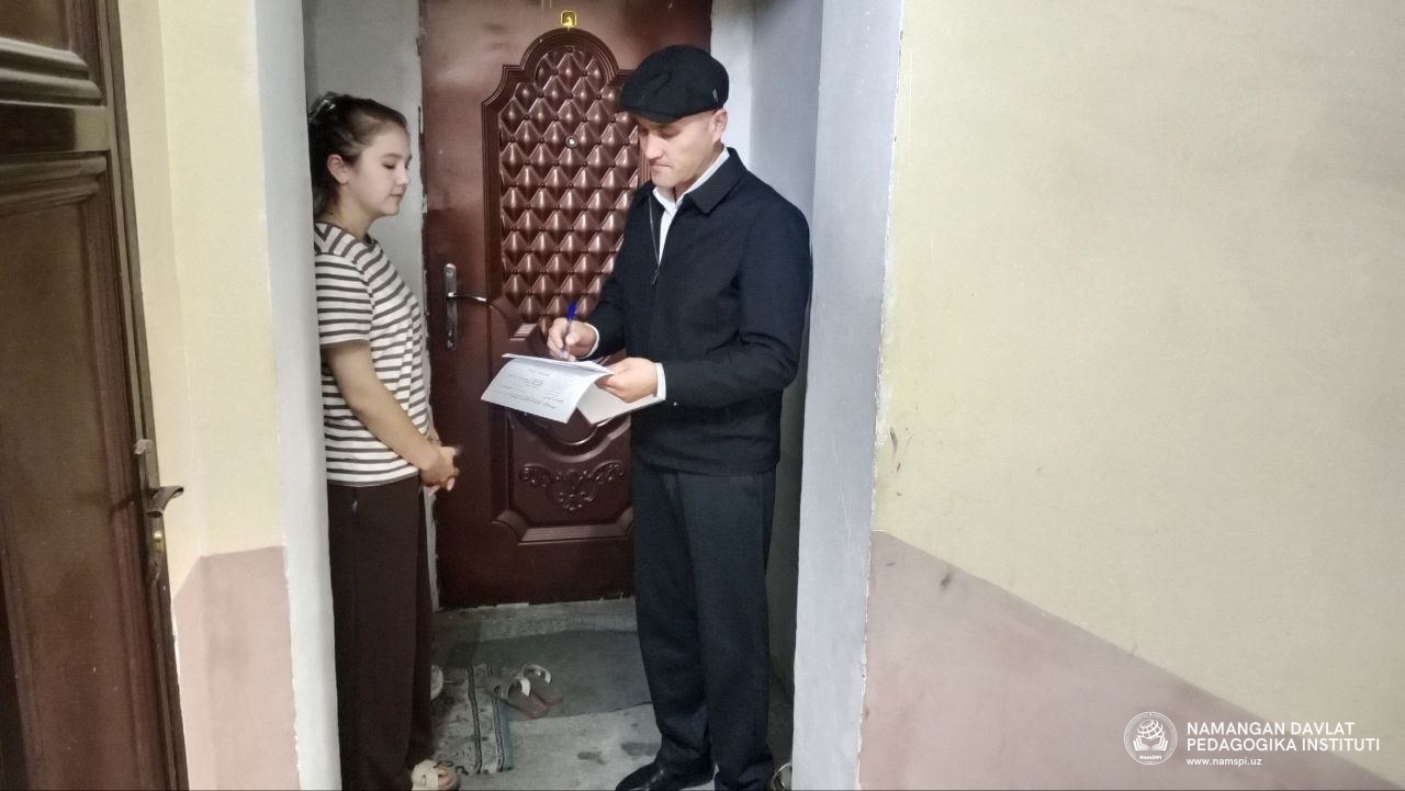 TALABALAR IJARA XONADONIGA TASHRIF