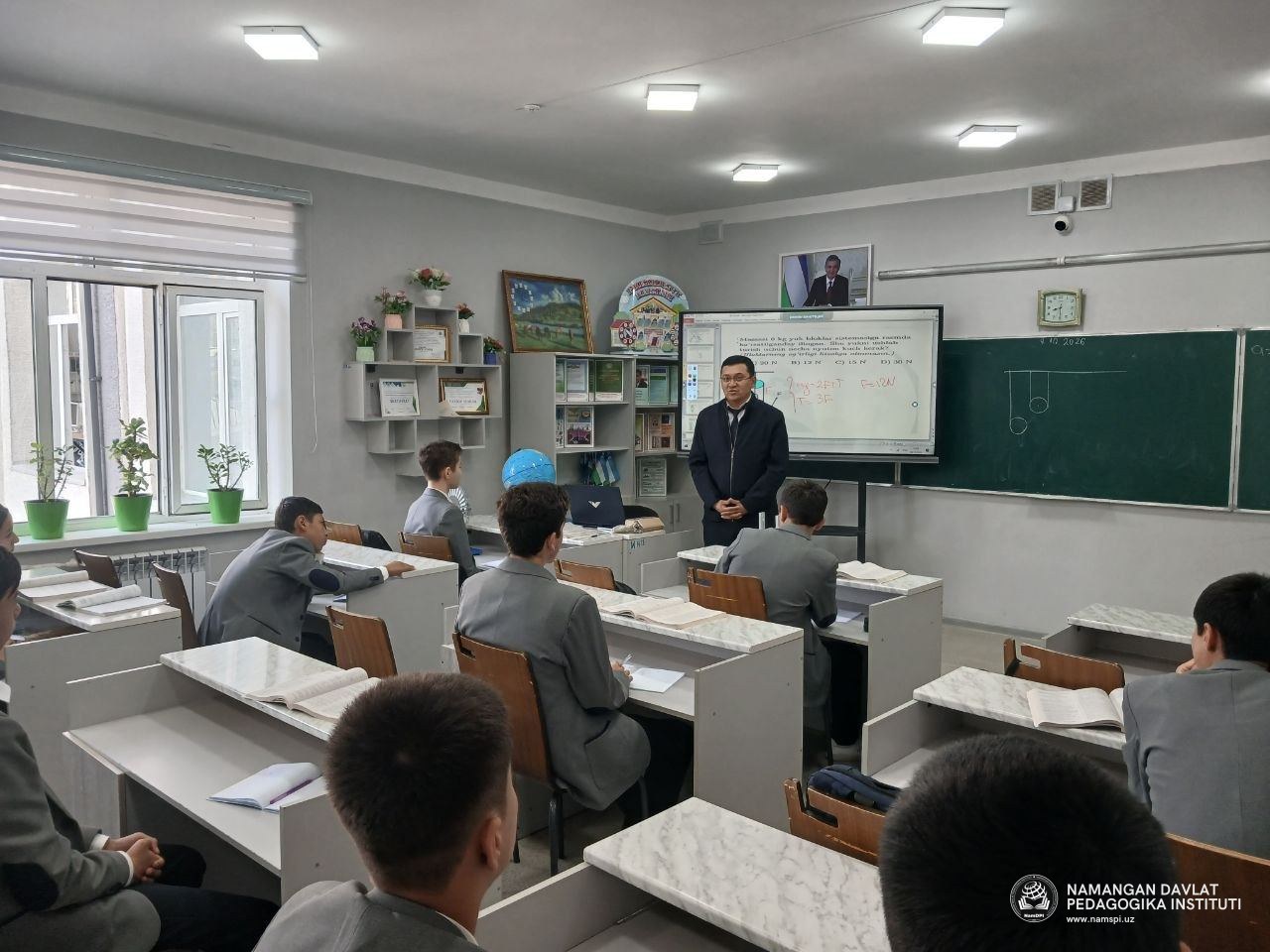 Zamonaviy metodlar maktab o'quvchilari bilan yuzma-yuz