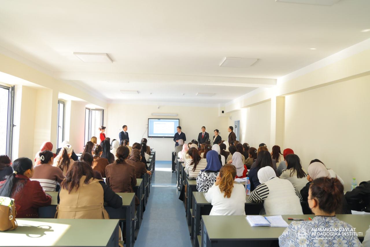 “TEACH FOR UZBEKISTAN”: BITIRUVÇI BOSQIÇ TALABALARI BILAN UÇRAŞUV