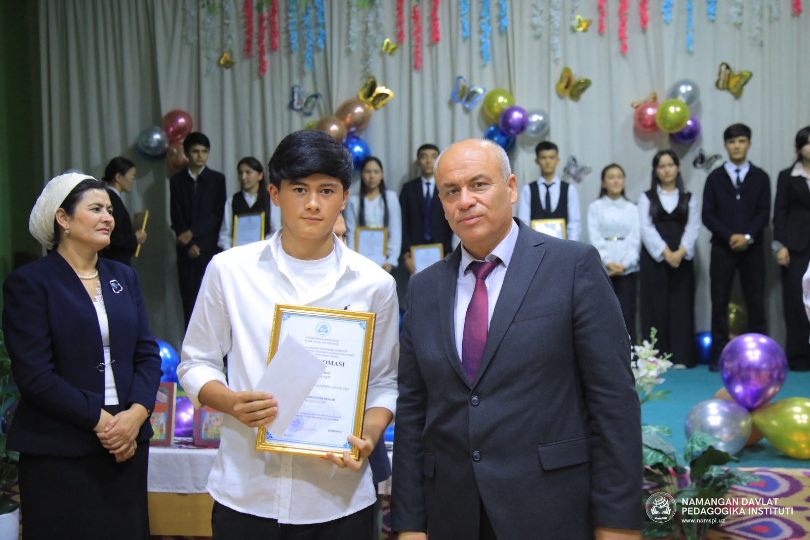 🏆 REKTOR STIPENDIYASI SOHIBLARI TAQDIRLANDI
