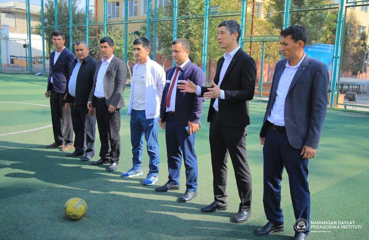 "BESH TASHABBUS OLIMPIADASI" DOIRASIDA MINI FUTBOL BO‘YICHA INSTITUT BOSQICHI O‘TKAZILDI