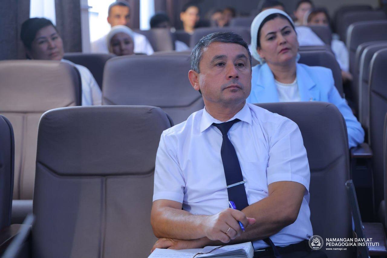 Pedagogika fakulteti professor-o‘qituvchilari bilan ochiq muloqot o‘tkazildi