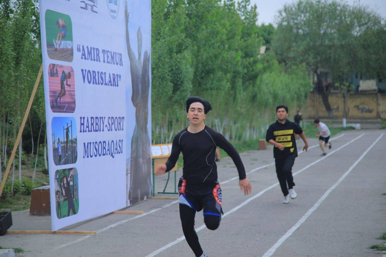 "Amir Temur vorislari" harbiy-sport musobaqasi oʻtkazildi