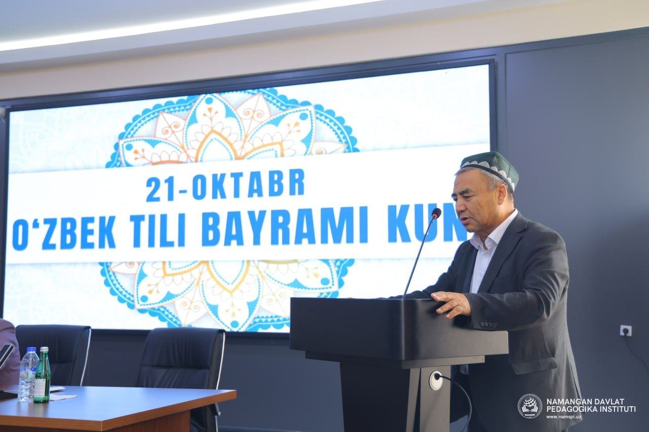 “O‘zbek tilim — iftixorim” mavzusida ilmiy-nazariy seminar o‘tkazildi