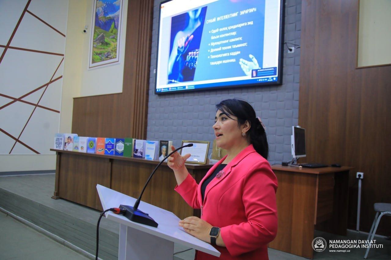 ILG'OR PEDAGOGIK TAJRIBA VA SAMARALI HAMKORLIK: BINAR DARS TASHKIL ETILDI.