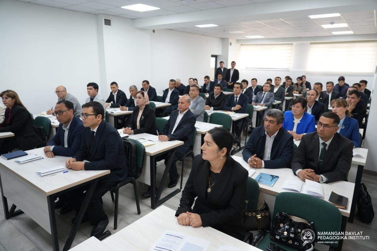 Namanganda xavfsiz mehnat muhitini şakllantiriş böyiça treninglar davom etmoqda