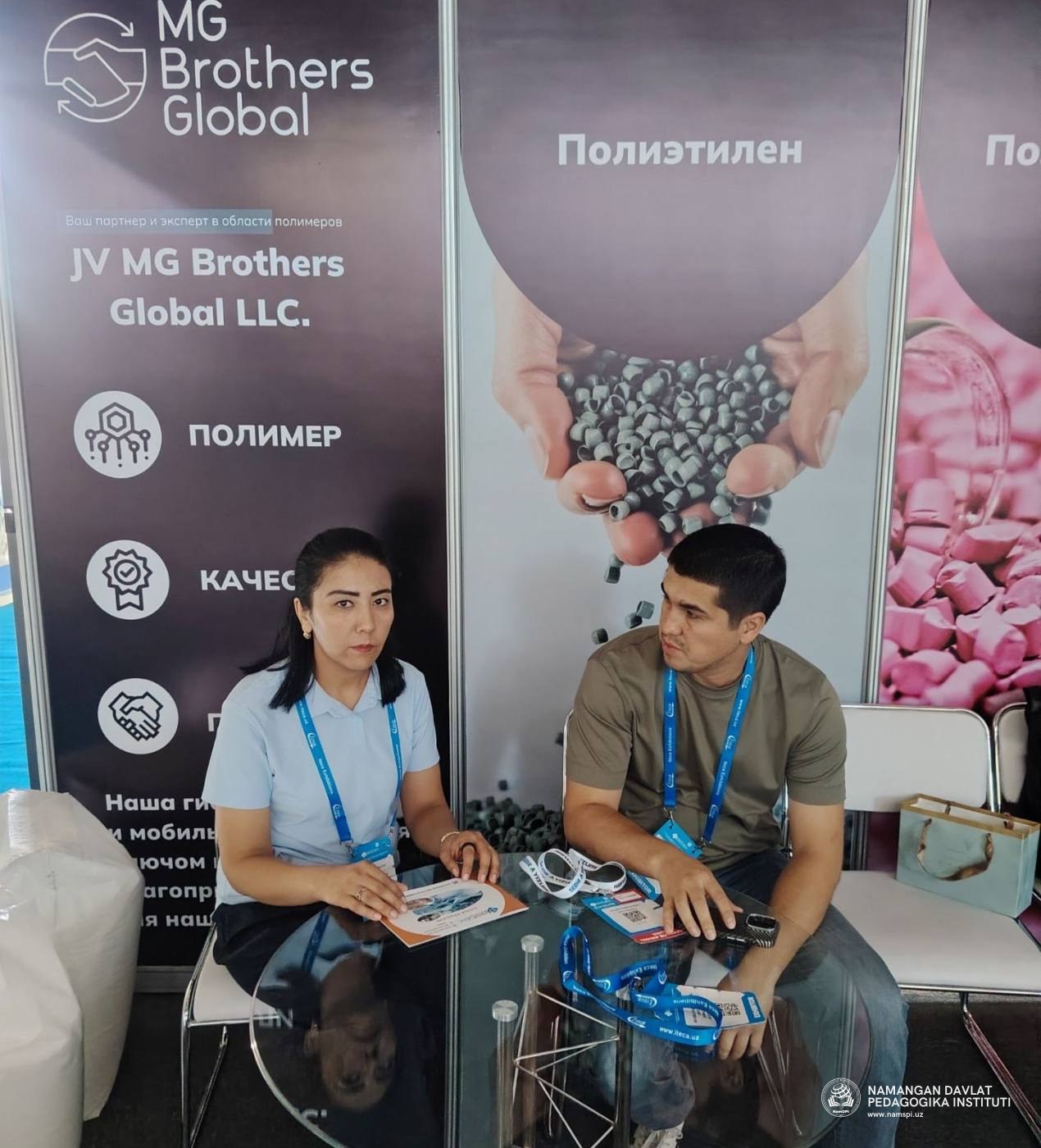 MAKTEK Eurasia 2026 xalqaro ko‘rgazmasida Namangan davlat pedagogika instituti vakili ishtirok etmoqda
