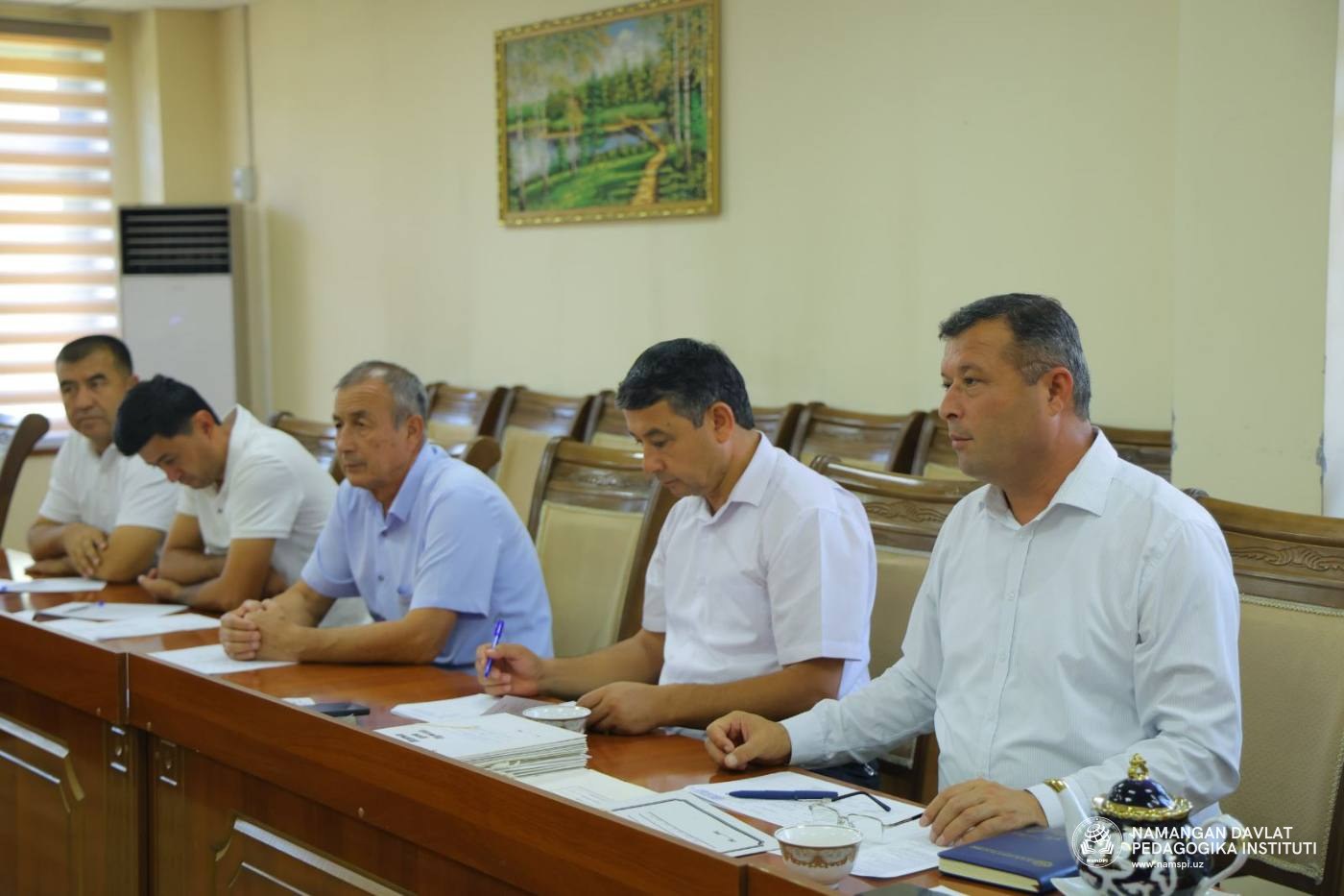 Tyutorlik lavozimi uchun tanlov o‘tkazildi