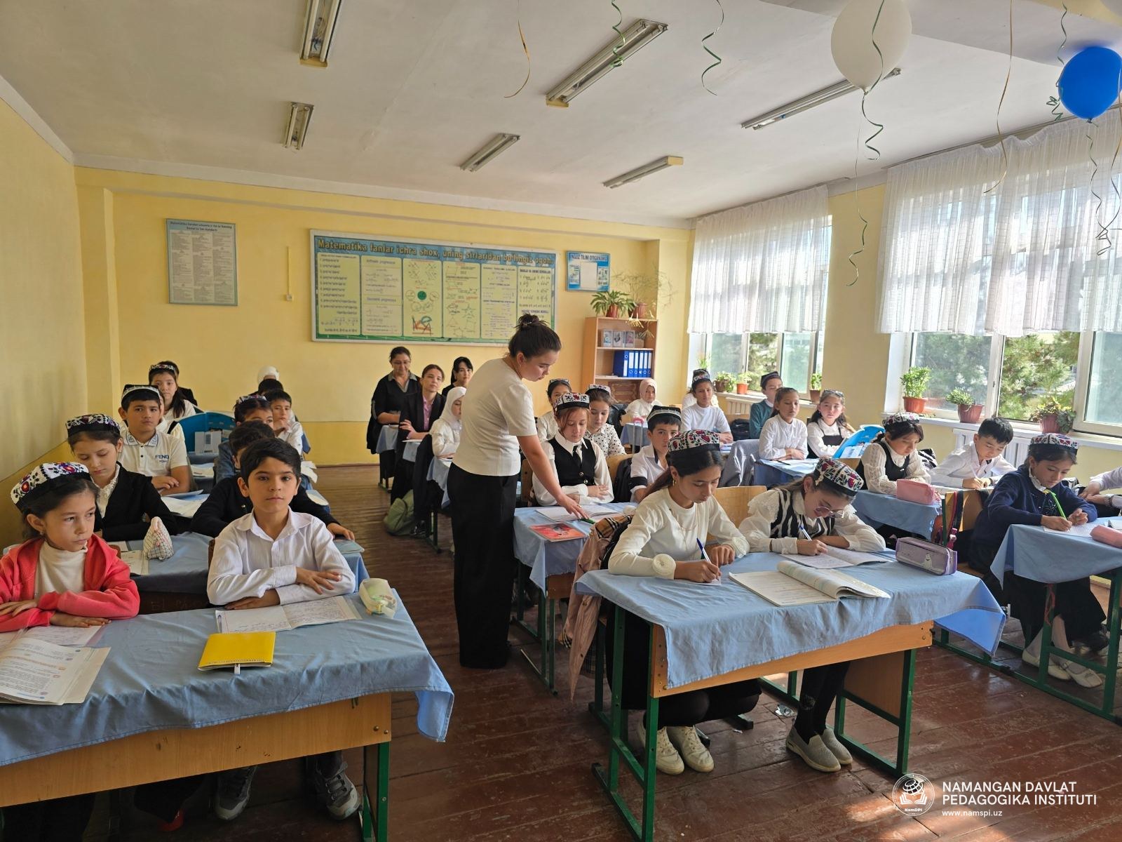 4+2 amaliyoti : Bo'lajak pedagoglar amaliyotda