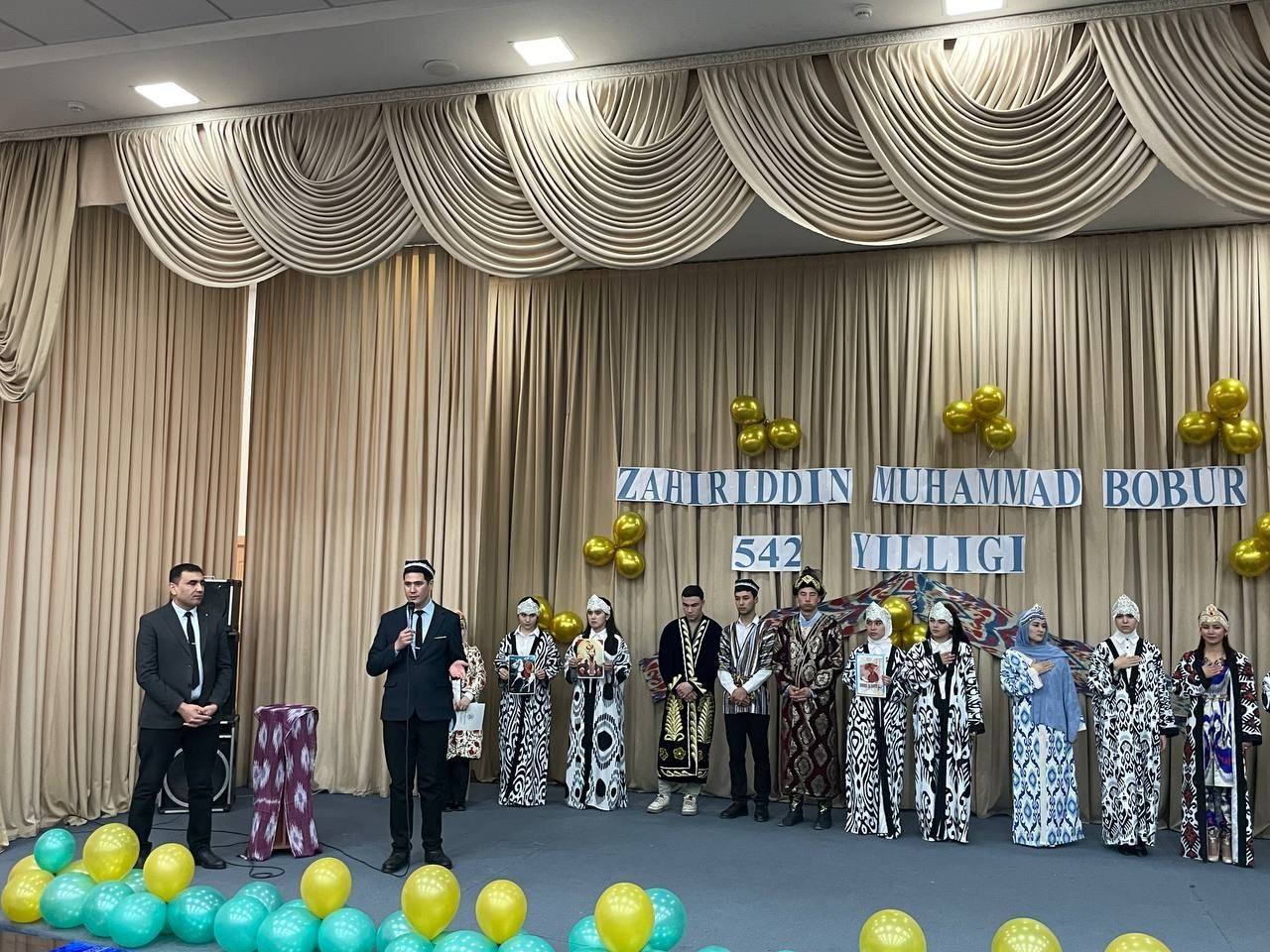 Zahiriddin Muhammad Bobur tavalludining 542 yilligi