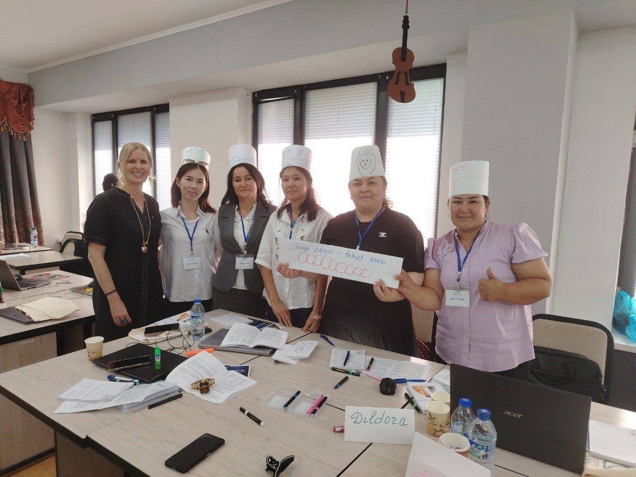 NamDPI o‘qituvchilari xalqaro seminar-treningda faol ishtirok etmoqda