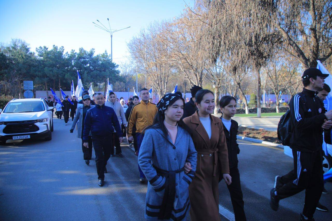 SALOMATLIK UCHUN 5000 QADAM AKSIYASI !