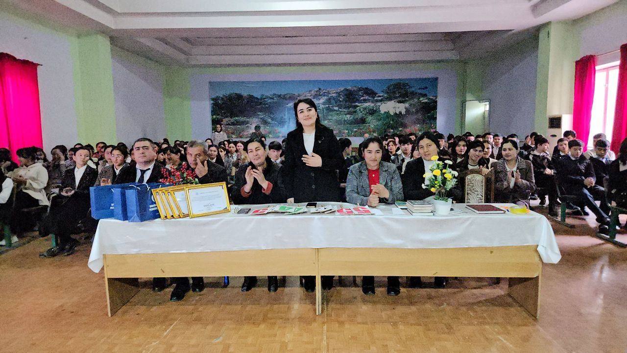 “Eng faol kitobxon” tanlovi yuqori saviyada tashkil etildi.