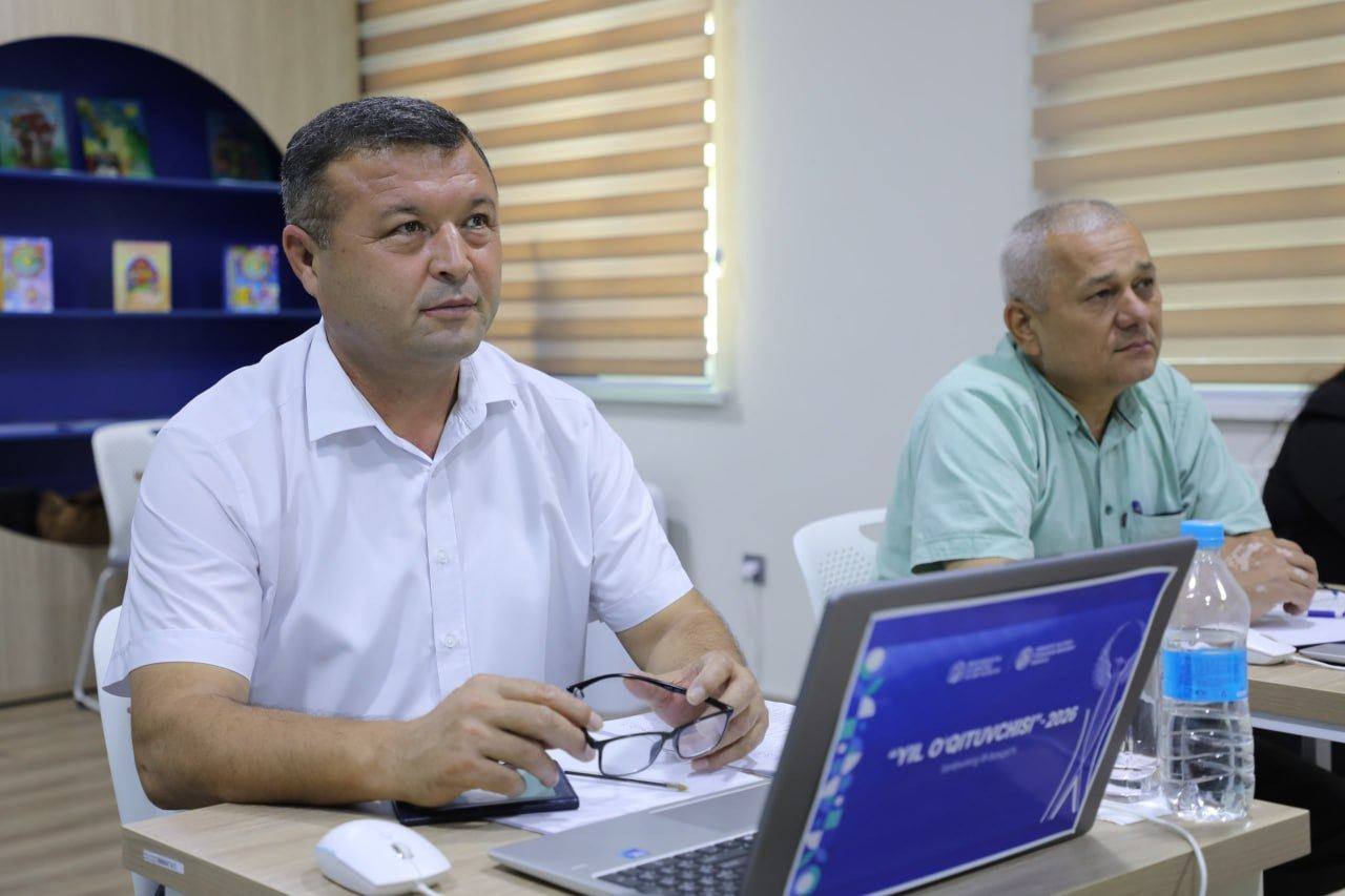 "Yil o‘qituvchisi" tanlovining uchinchi bosqich sinovlariga bo'lib o'tmoqda