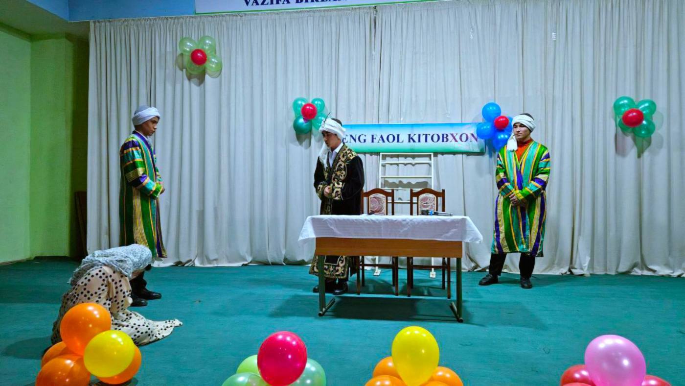 Китобхонлик — маънавий юксалиш пойдевори