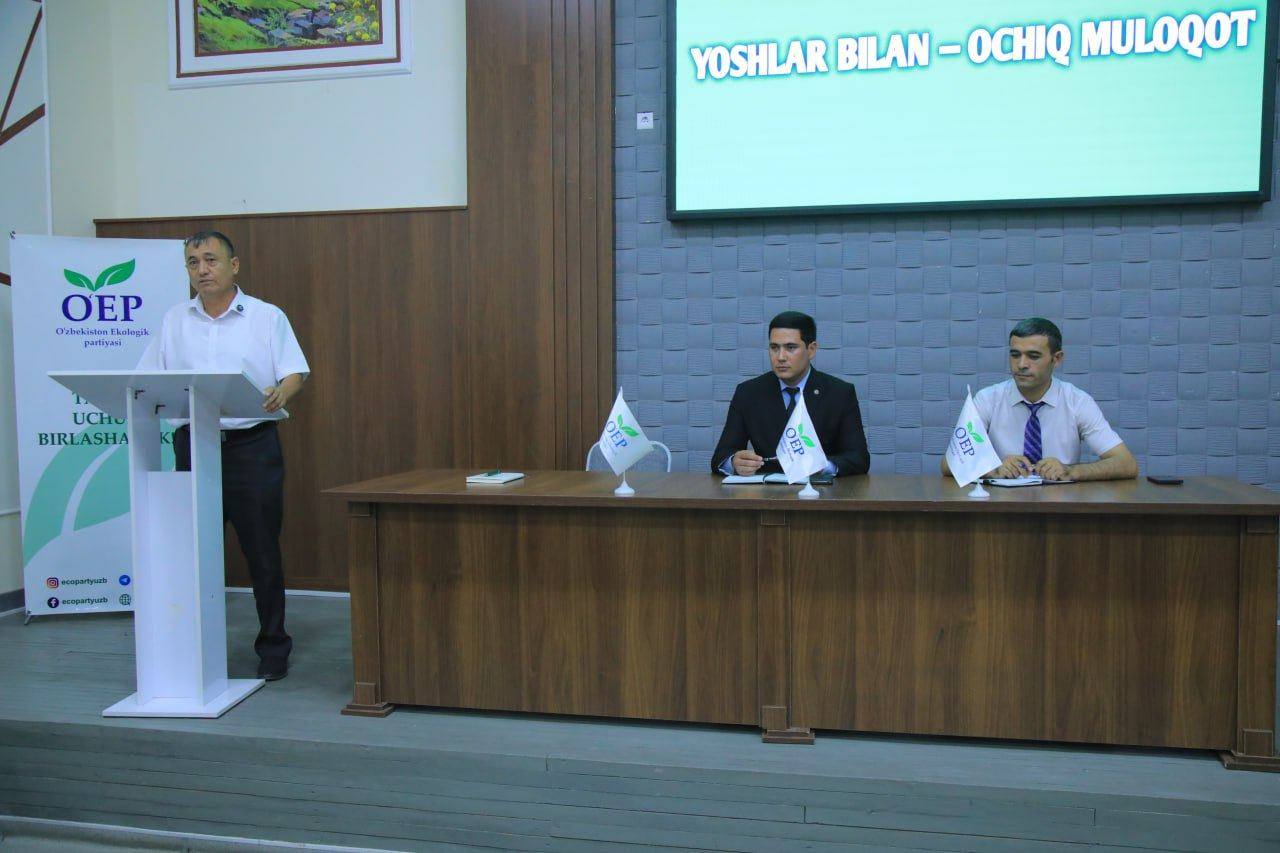 Ekologik tafakkur – yoshlar nigohida