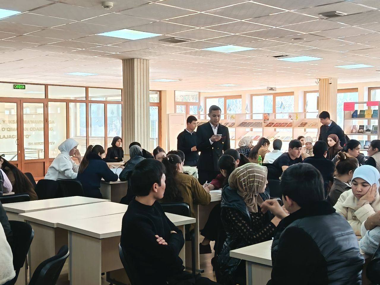 Namangan davlat pedagogika instituti "Zakovat" klubi faollari tomonidan "Zakovat" turniri o'tkazildi.