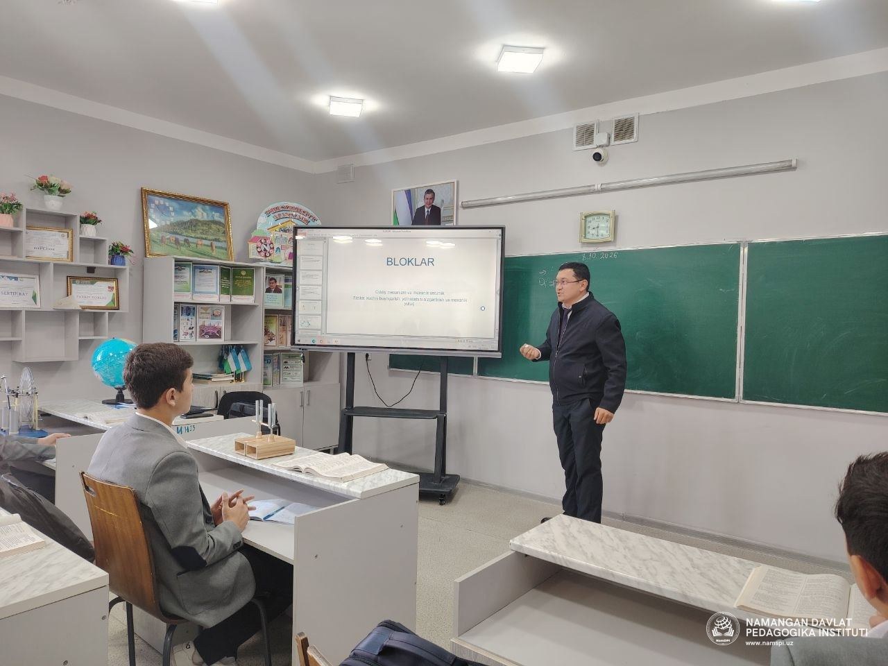 Zamonaviy metodlar maktab o'quvchilari bilan yuzma-yuz