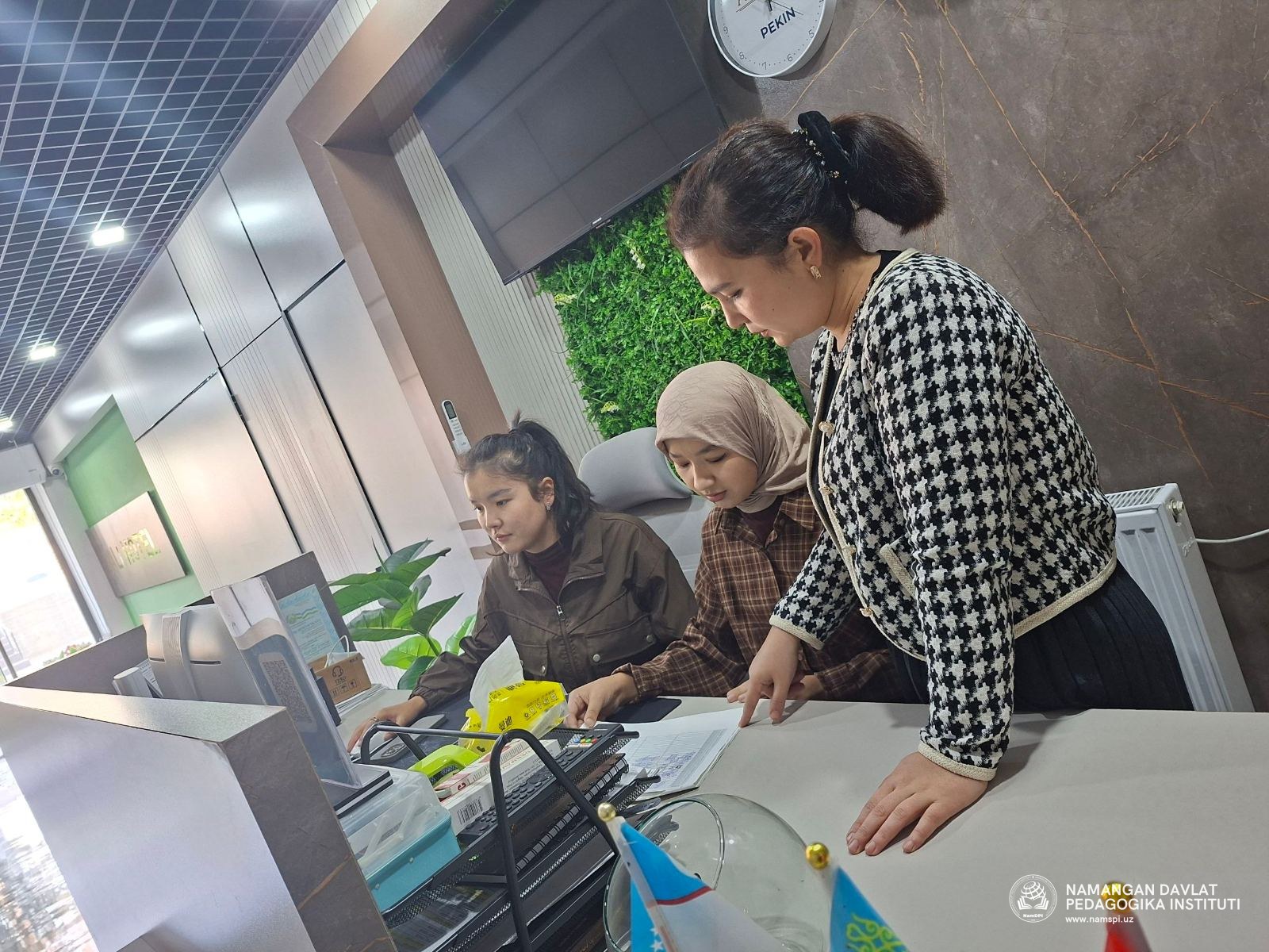 Malakaviy amaliyot: bo‘lajak mutaxassislar amaliyot jarayonida