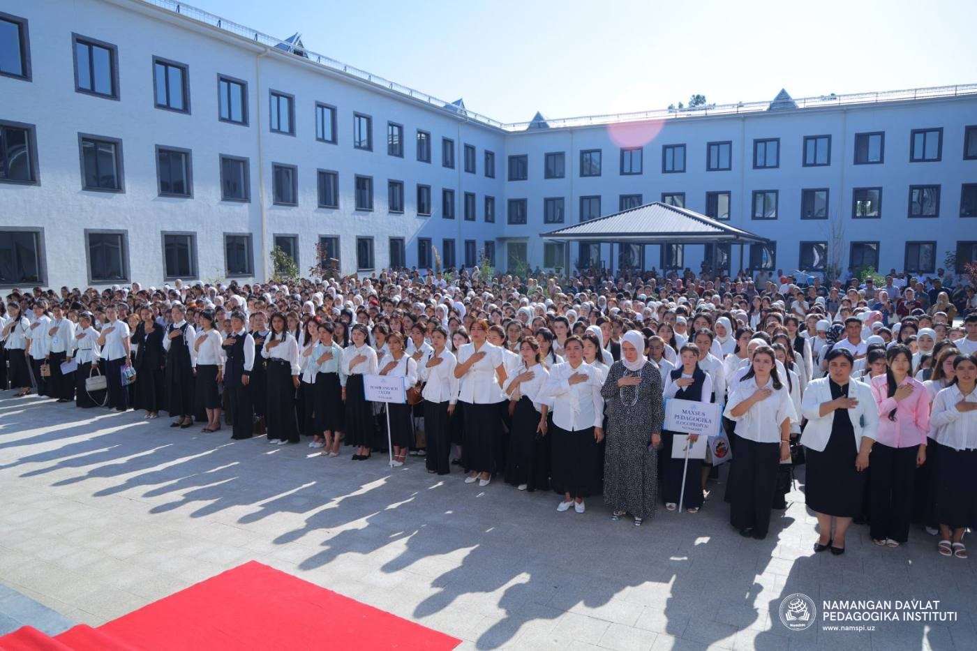 “Maktabgacha, boshlang‘ich va pedagogika oliy maktabi”da yangi o‘quv yilining ochilish marosimi o‘tkazildi