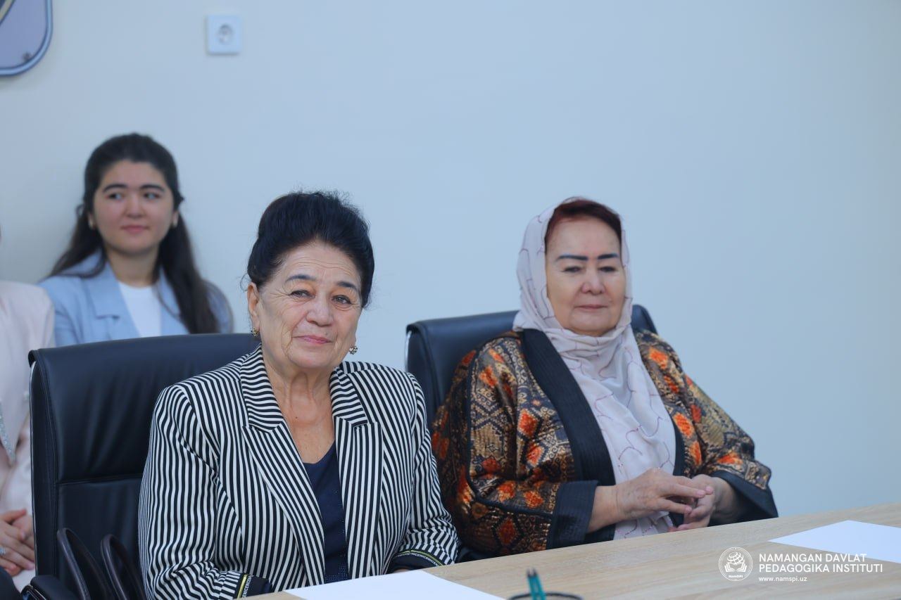 Namangan davlat pedagogika institutida Zulfiya nomidagi davlat mukofoti tanlovining Namangan shahar bosqichi bo‘lib o‘tdi.