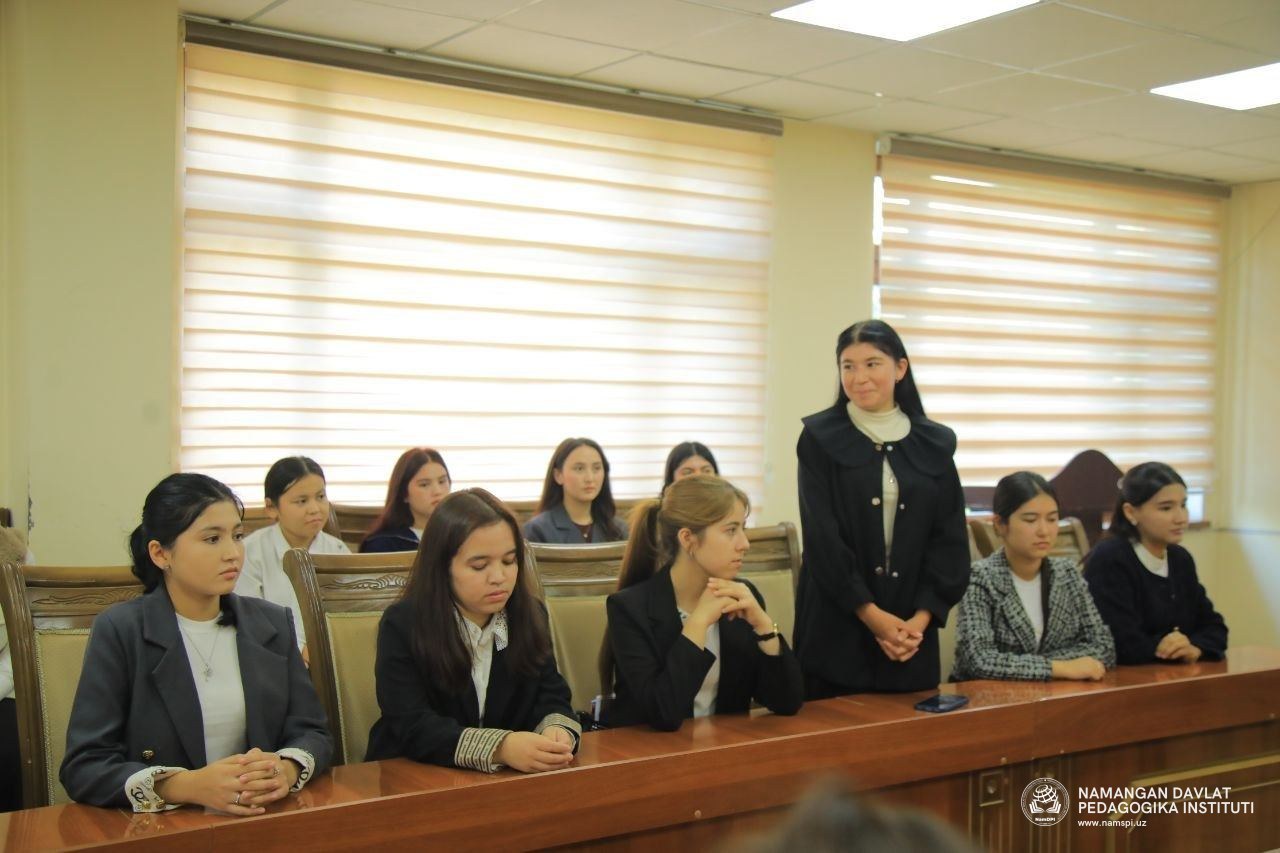 NAMANGAN DAVLAT PEDAGOGIKA INSTITUTIDA “KITOBXON TALABA” TANLOVI O‘TKAZILDI