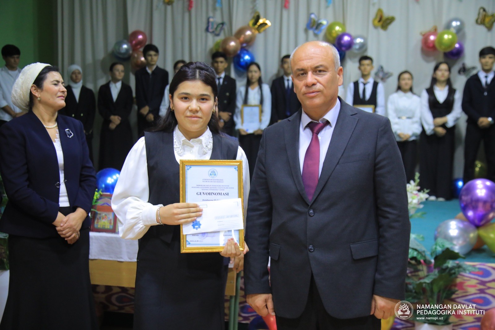 🏆 REKTOR STIPENDIYASI SOHIBLARI TAQDIRLANDI