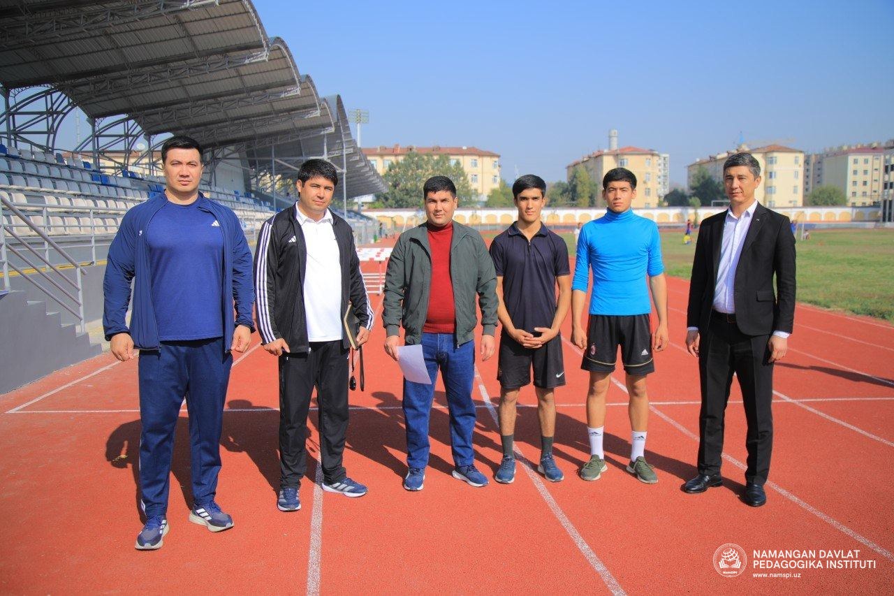 "BESH TASHABBUS OLIMPIADASI" DOIRASIDA YENGIL ATLETIKA – YUGURISH BO‘YICHA INSTITUT BOSQICHI O‘TKAZILDI
