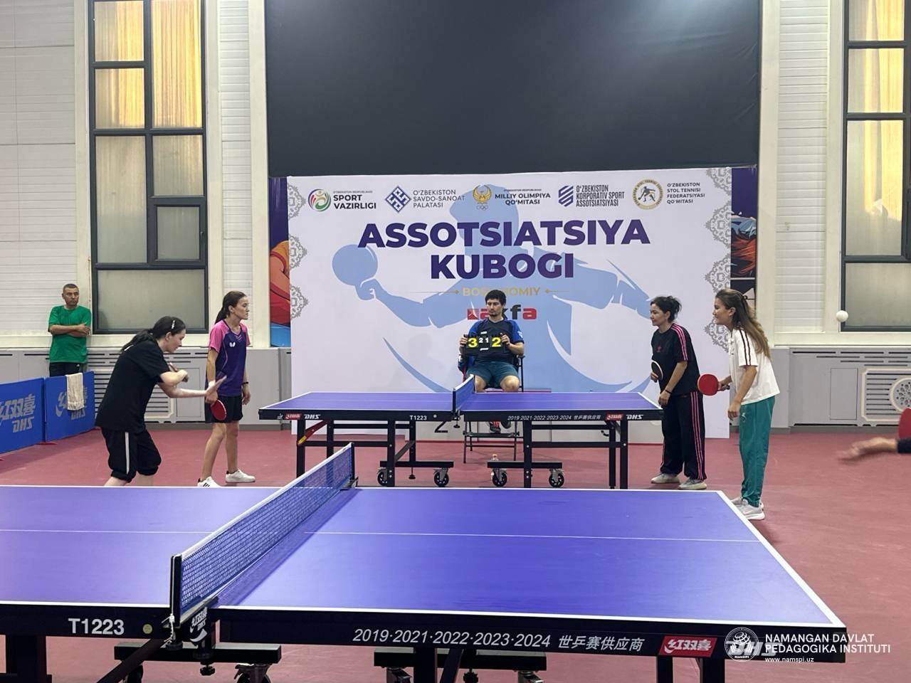 Stol tennisida — talabalarimizdan munosib natijalar!