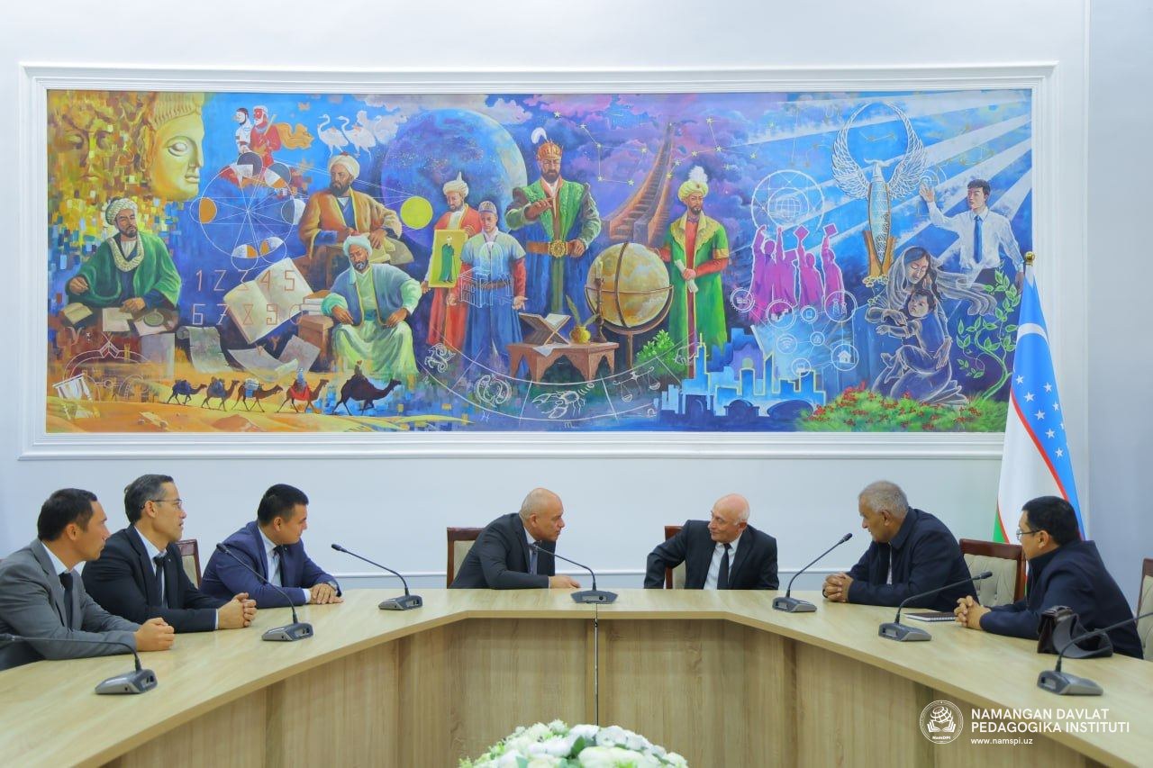 Namangan davlat pedagogika institutida turkiyalik professor bilan ilmiy-ma’rifiy uchrashuv