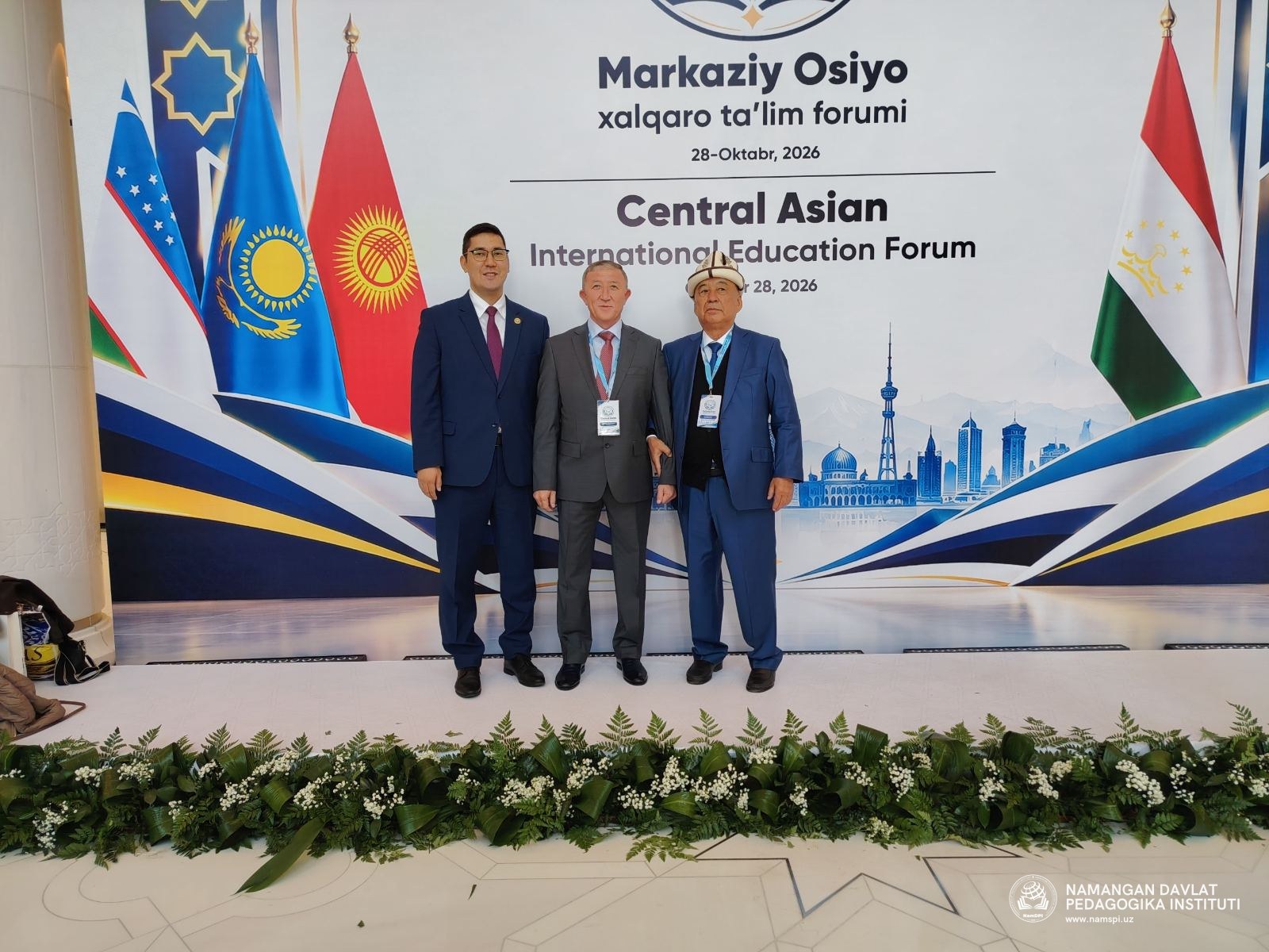 NAMDPI XALQARO HAMKORLIK ALOQALARINI YANADA KENGAYTIRMOQDA