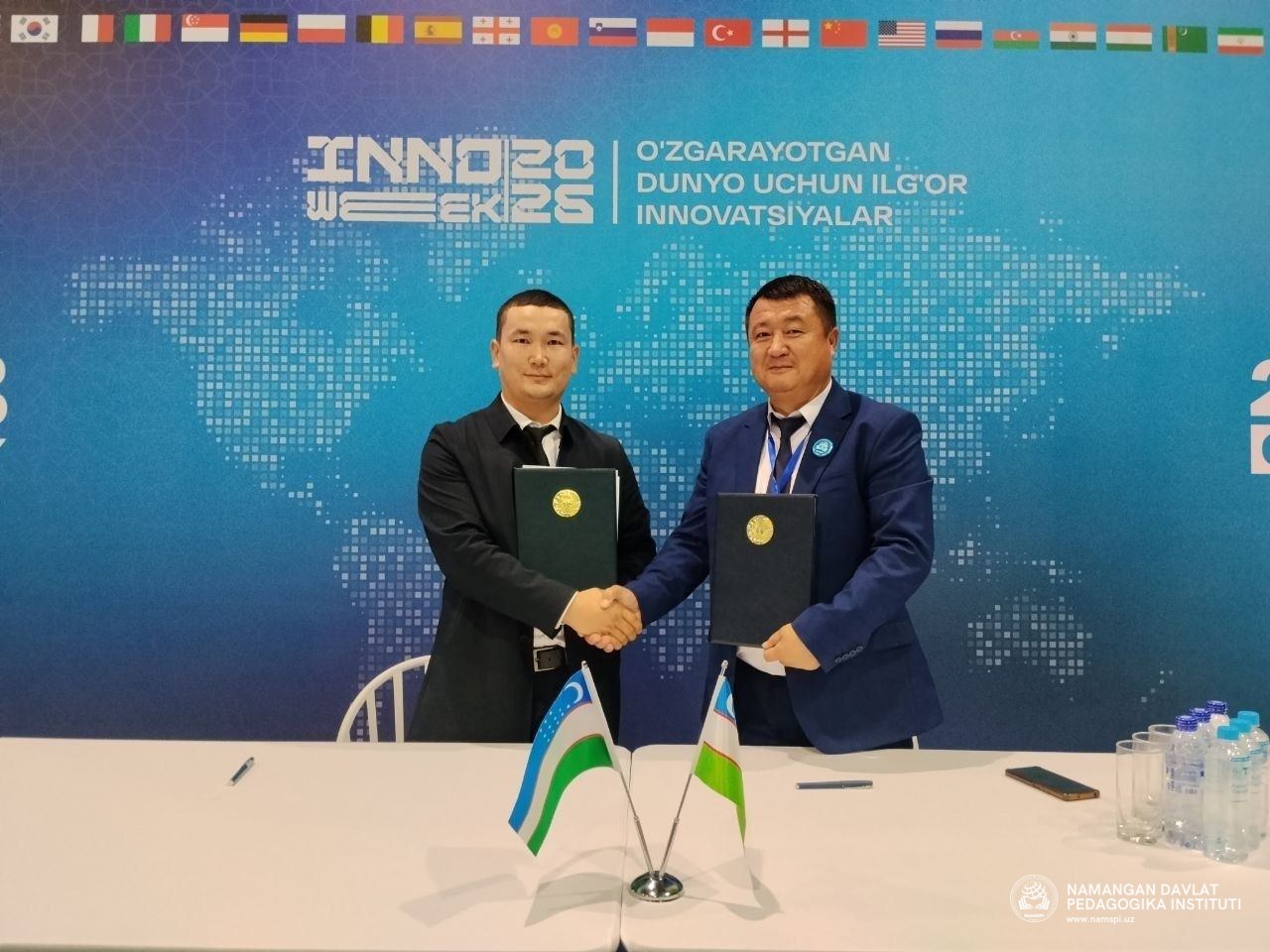 NamDPI “InnoWeek–2026” xalqaro innovatsion ğoyalar haftaligida ishtirok etmoqda