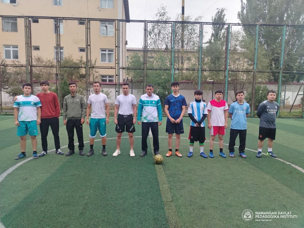 Pedagogika fakultetida Besh tashabbus doirasida futbol musobaqasi boʻlib oʻtkazildi