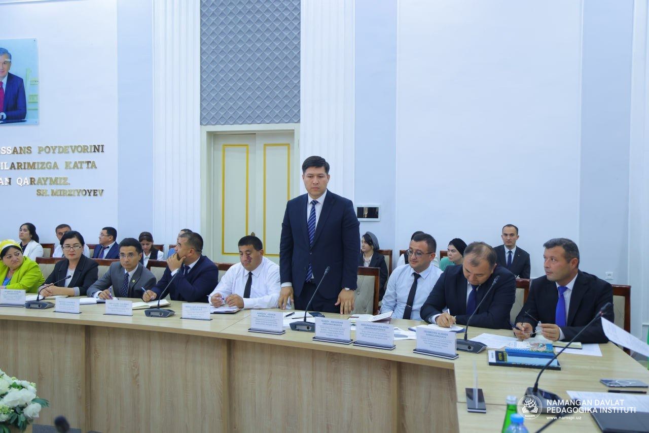 Institut Kengashining kengaytirilgan majlisi bo‘lib o‘tdi