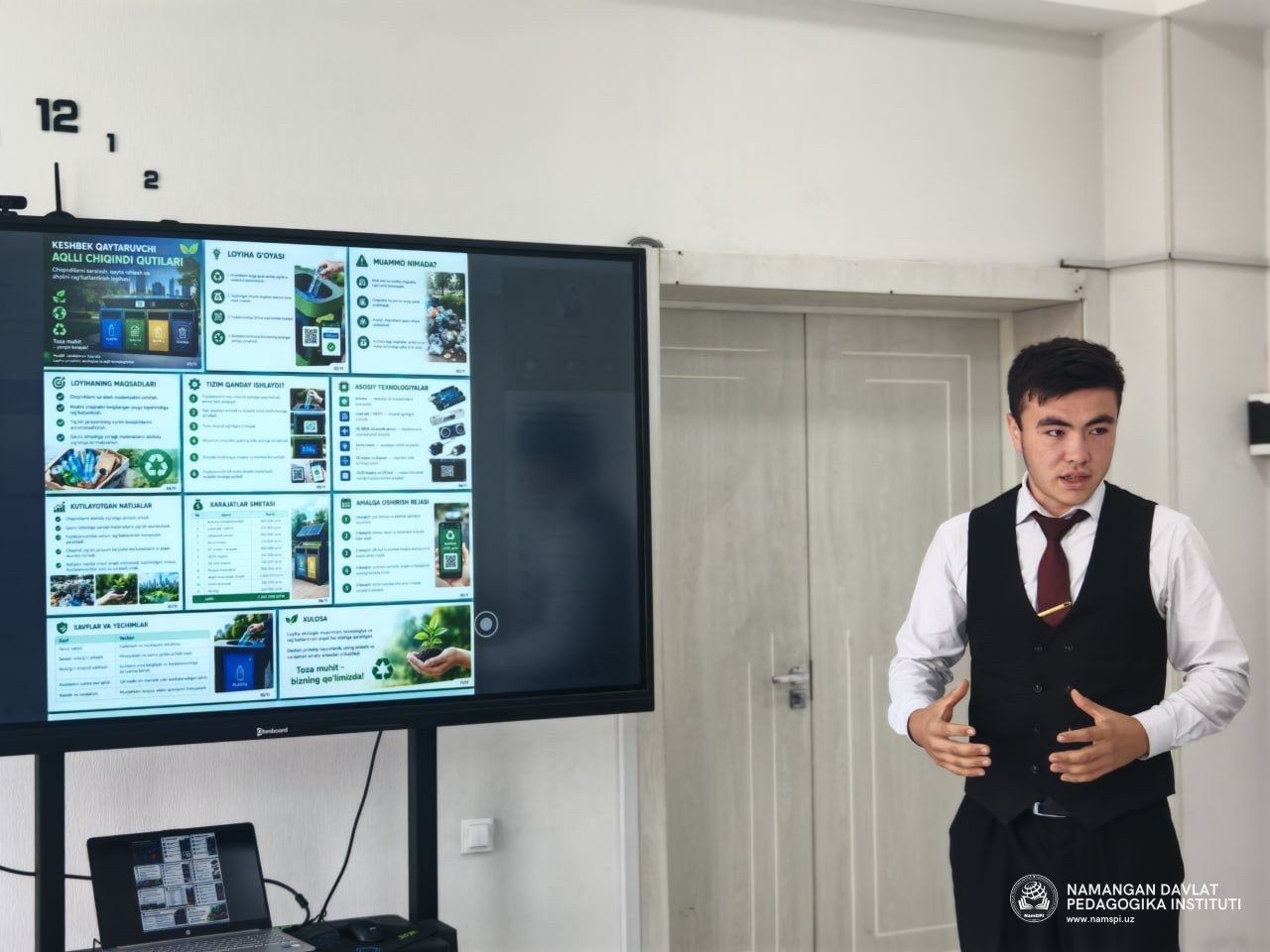 INNOWEEK–2026: “ENG KREATIV ĞOYA” TANLOVI ĞOLIBLARI TAQDIRLANDI