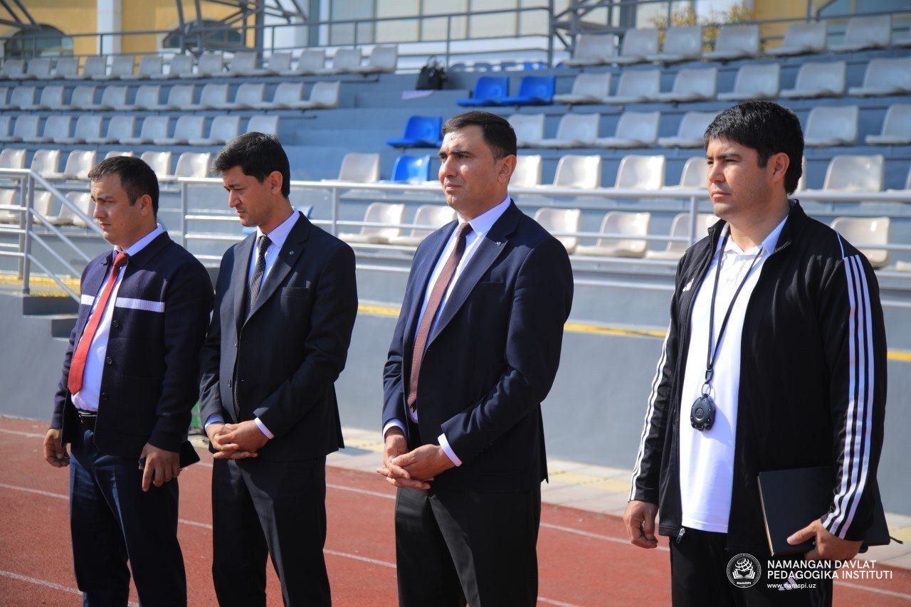 "BESH TASHABBUS OLIMPIADASI" DOIRASIDA YENGIL ATLETIKA – YUGURISH BO‘YICHA INSTITUT BOSQICHI O‘TKAZILDI