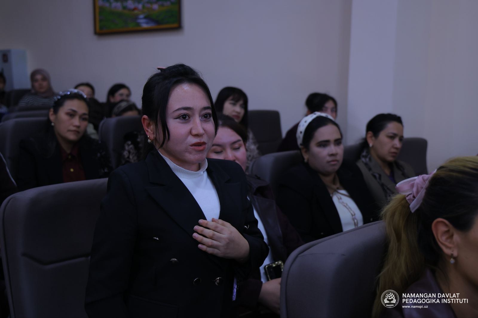 REKTOR VA MAGISTRATURA TALABALARI UCHRASHUVI BO‘LIB O‘TDI